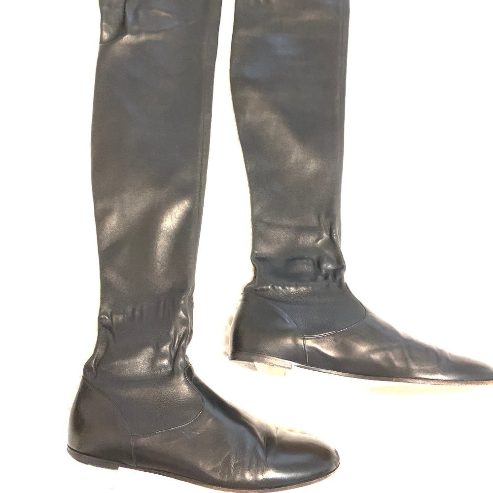 Gianvito Rossi Over The Knee Stretch Boots